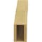 Ekena Millwork 5-inch W x 18-inch D x 18-inch H Carmel Rough Cedar Woodgrain TimberThane Knee Brace, Primed BRCUR05X18X18CARRCPR - alternate 6